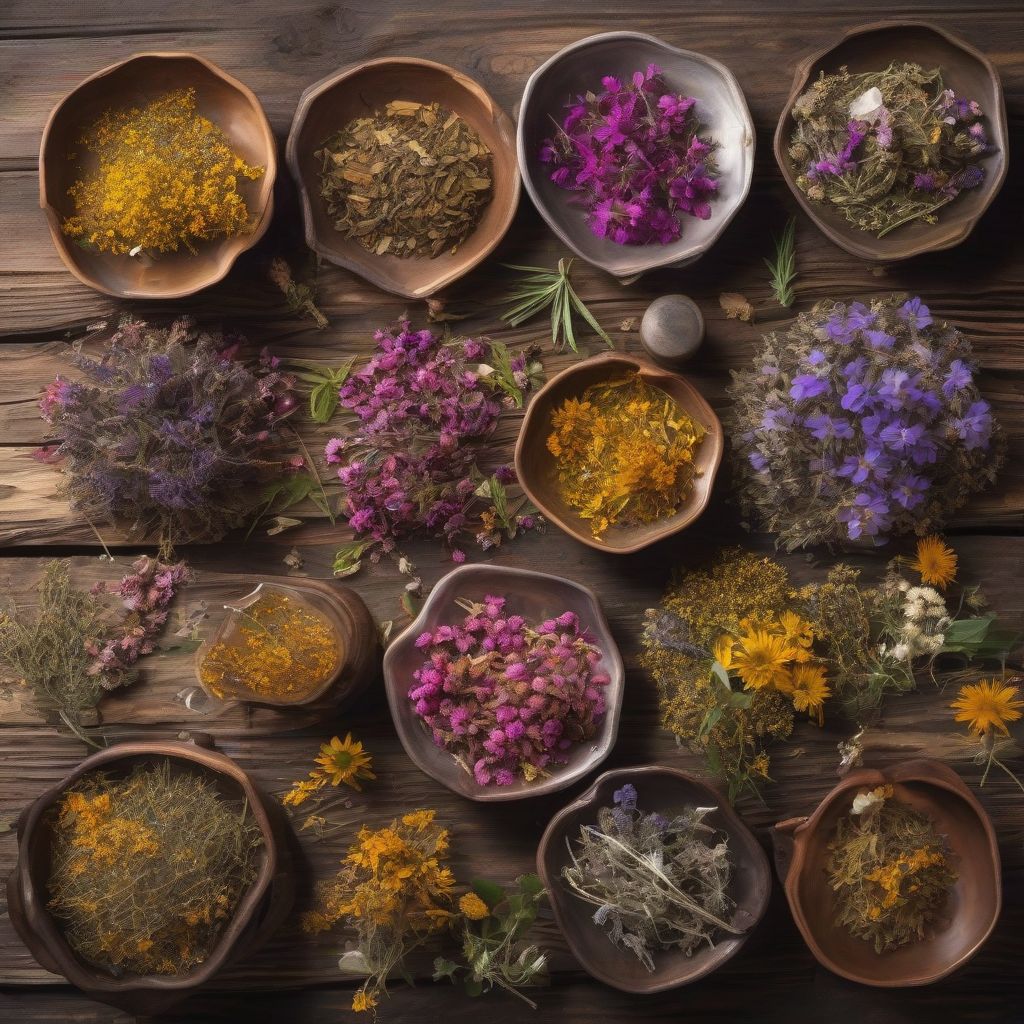 Assortment of Herbal Teas