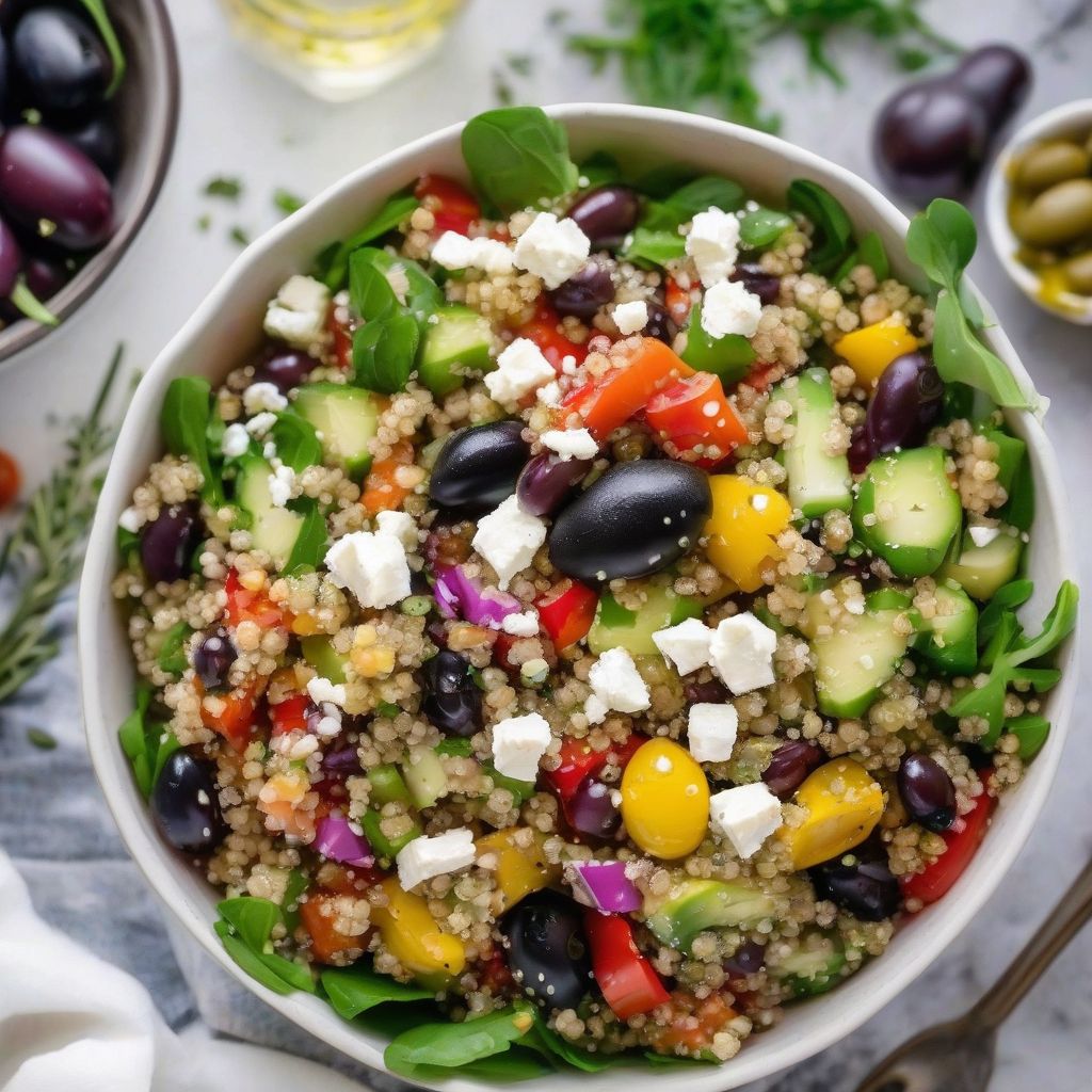 Mediterranean Quinoa Salad