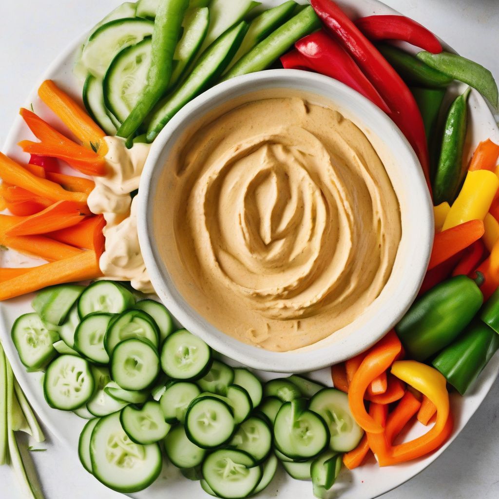 Veggies and hummus