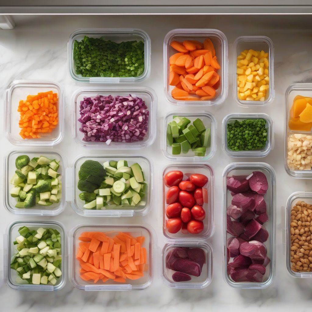How to Prep and Store Healthy Ingredients Efficiently